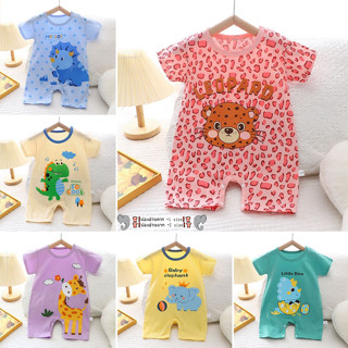 ชุดเด็กเเรกเกิด ชุดรอมเปอร์เด็กเเรกเกิด ลายน่ารัก ผ้าคอตอน10…