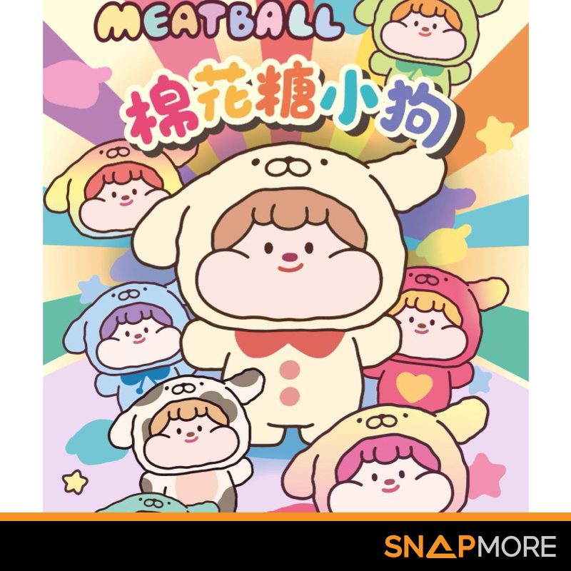 โมเดลจิ๋ว Meatball Marshmallow Bean [1 ซอง มี 4 ตัว]