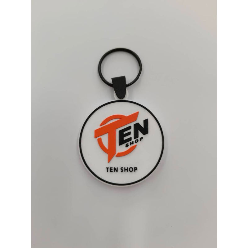 พวงกุญแจ TEN SHOP ยางอย่างดี