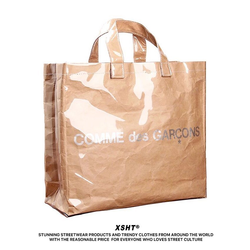 🔥พร้อมส่ง🔥 กระเป๋ากระดาษ ถุงผ้า Comme Des Garcons Tote Bag by XSHT