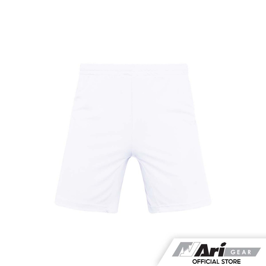 ARI ESSENTIAL TEAM SHORTS - WHITE กางเกงฟุตบอล อาริ สีขาว