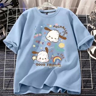 D630เสื้อยืดแขนสั้ง ใส่ได้ทั้งชายและหญิง ลายแฟชั่งนานาชาติร์**ปลีก-ส่ง