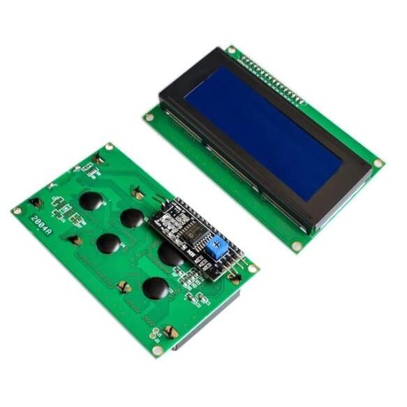 2004 LCD Blue Backlight 20x4 โมดูลจอ LCD with backlight of the LCD screen พร้อม I2C Interface