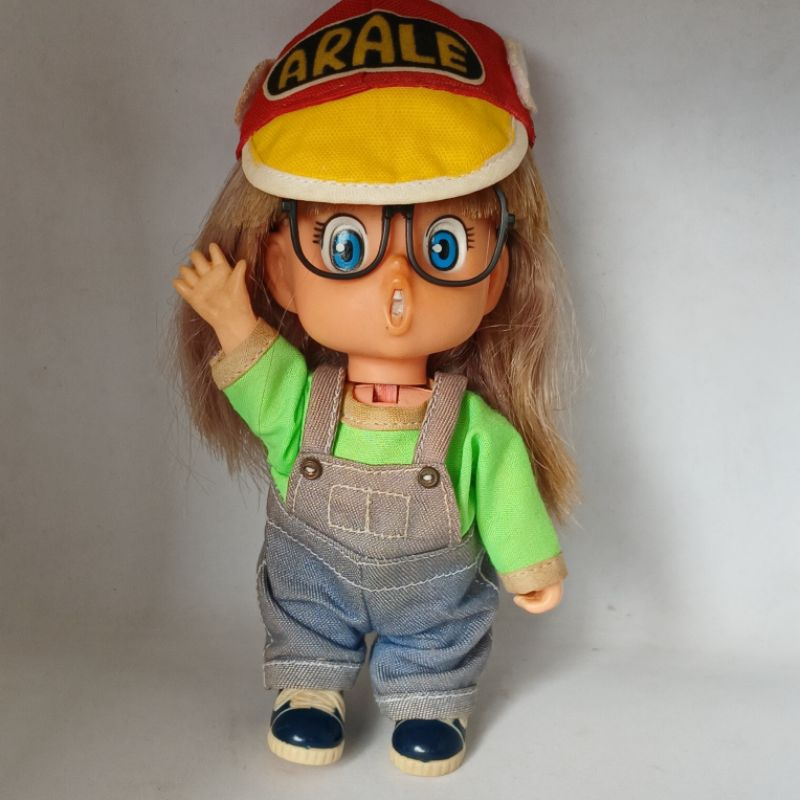 ตุ๊กตาอาราเล่ Popy N'CHA Dr. Slump Arale chan vintage rare Doll  ปี 1981 มือสอง