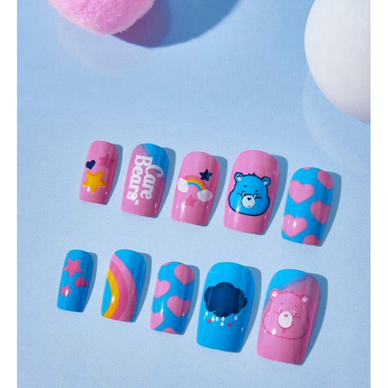 พร้อมส่ง !! 💕Care Bears x SHEIN nail tips  💅🏻🧸