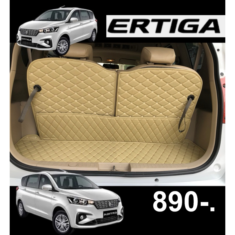 (ปิดเบาะ-ท้ายรถ) Ertiga 2013-2024(พร้อมตีนตุ้กแก เพิ่มความแนบสนิท)