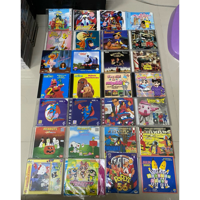 VCD : การ์ตูน สำหรับเด็ก.