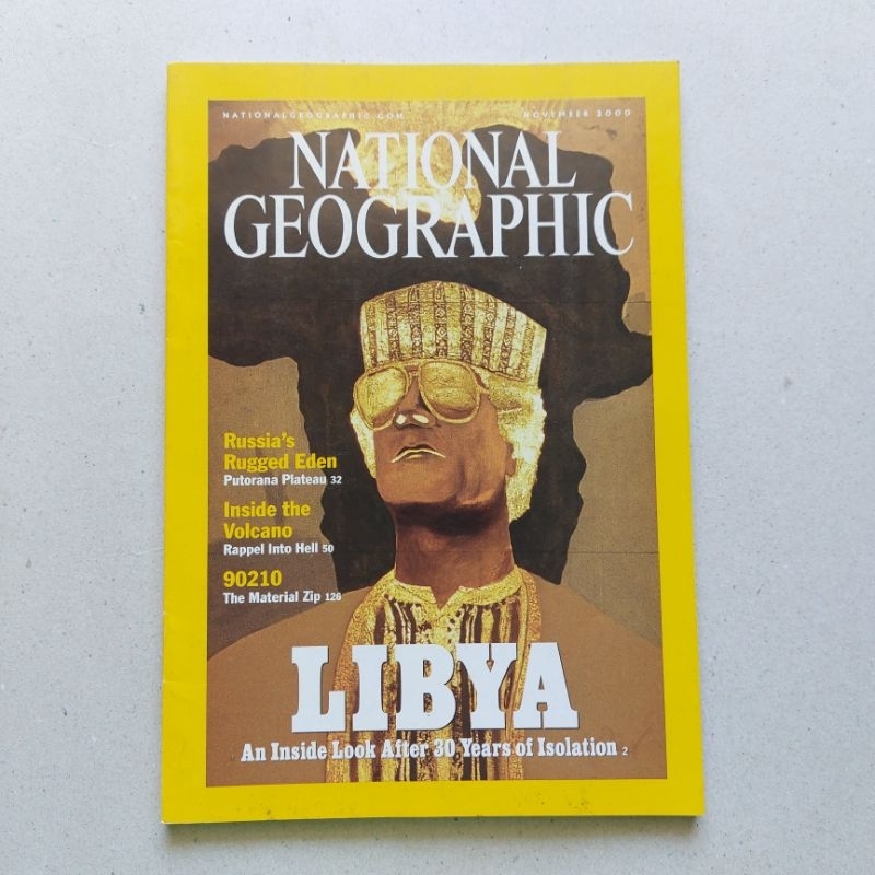 NATIONAL GEOGRAPHIC NOVEMBER 2000 LIBYA PUTORANA VOLCANO LUIS MARDEN LIONS NEPAL PUEBLO REBURIAL BEV
