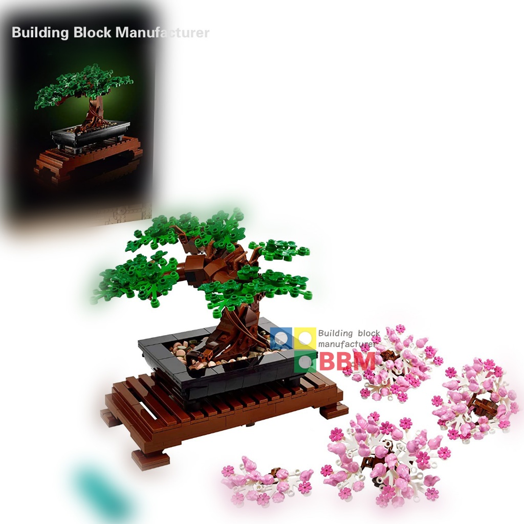 ✨สินค้าจุดจัดส่งภายใน 24 ชั่วโมง ✨ potted plant 10281（878 +PCS）Compatible with LEGO