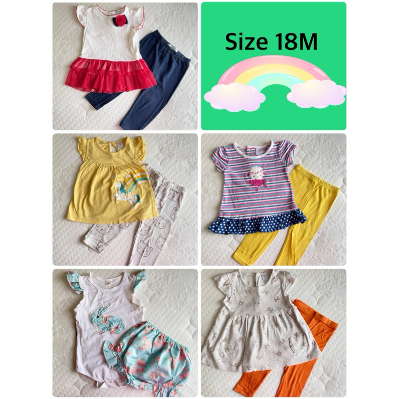 ชุดเซ็ตเด็กผู้หญิงมือสอง มีทั้งงาน Carter’s Bno❤️