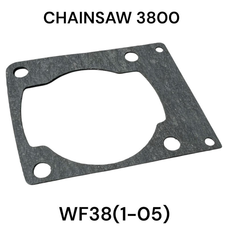 ประเก็นเสื้อสูบ อะไหล่เลื่อยโซ่ รุ่น 3800 Kanto CS1900 CS2000 WF38(1-05)