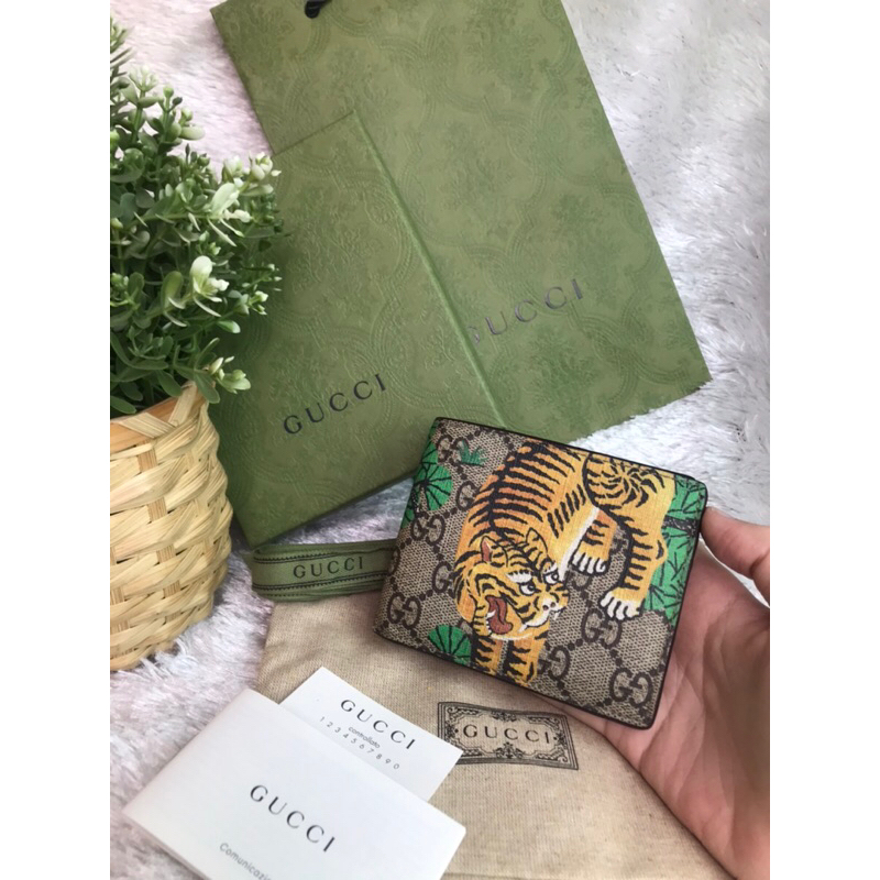 gucci กระเป๋าสตางค์แท้