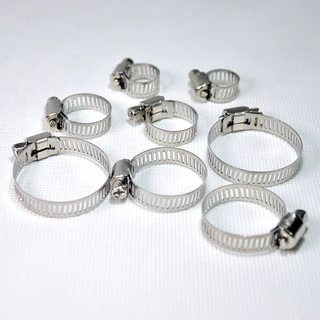 เหล็กรัด เข็มขัดรัดท่อ แคมป์รัดสแตนเลส​ แบบปรับขนาดได้ ขนาด (8mm-110mm)