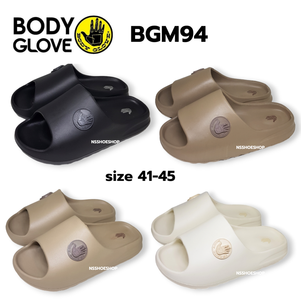 [ส่งทุกวัน] Body Glove รองเท้าแตะแบบสวม ผู้ชาย รุ่น BGM94 size 41-45