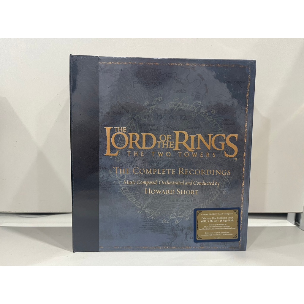 3 CD + 1 Blu-ray MUSIC ซีดีเพลงสากลLord of the Rings: The Two Towers, Complete Recordings  (CM08)