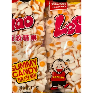 163฿เยลลี่ไข่ดาว ถุงละ 1 กิโลกรัมพร้อมส่งเคี้ยวหนึบ￼หนึบเยลลี่ไข่ดาว