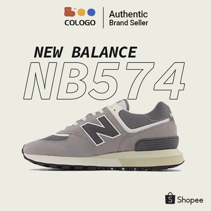 NEW BALANCE 574 NB574 new balance U574LGT1 รองเท้าผ้าใบ Grey/White 💯