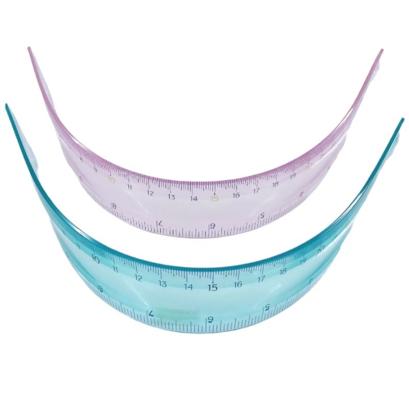 Deli ไม้บรรทัดเยลลี่ งอได้ BALi H651 โทนสีพาสเทล ขนาด 30 ซม./12 นิ้ว (คละสี) - รูปที่ 2