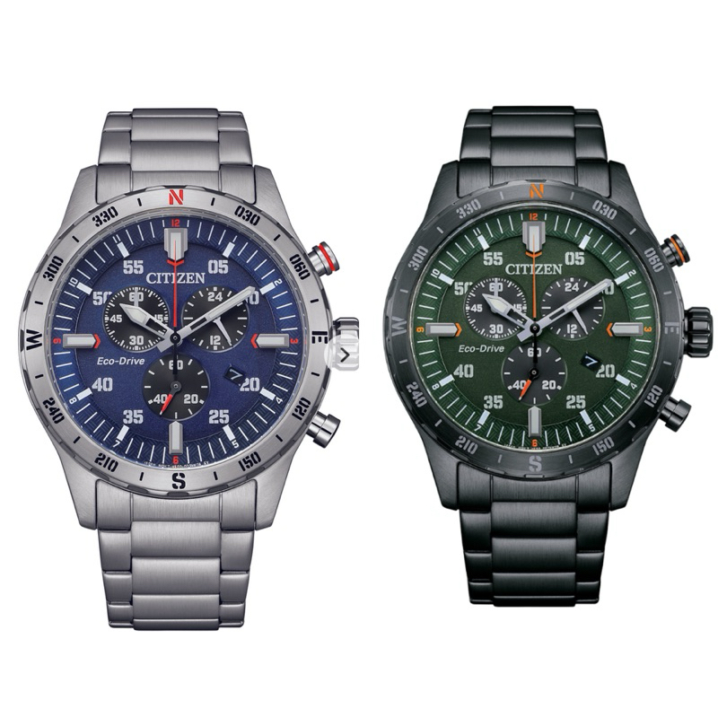 CITIZEN ECO-DRIVE รุ่น AT2527 -80X / AT2520-89L