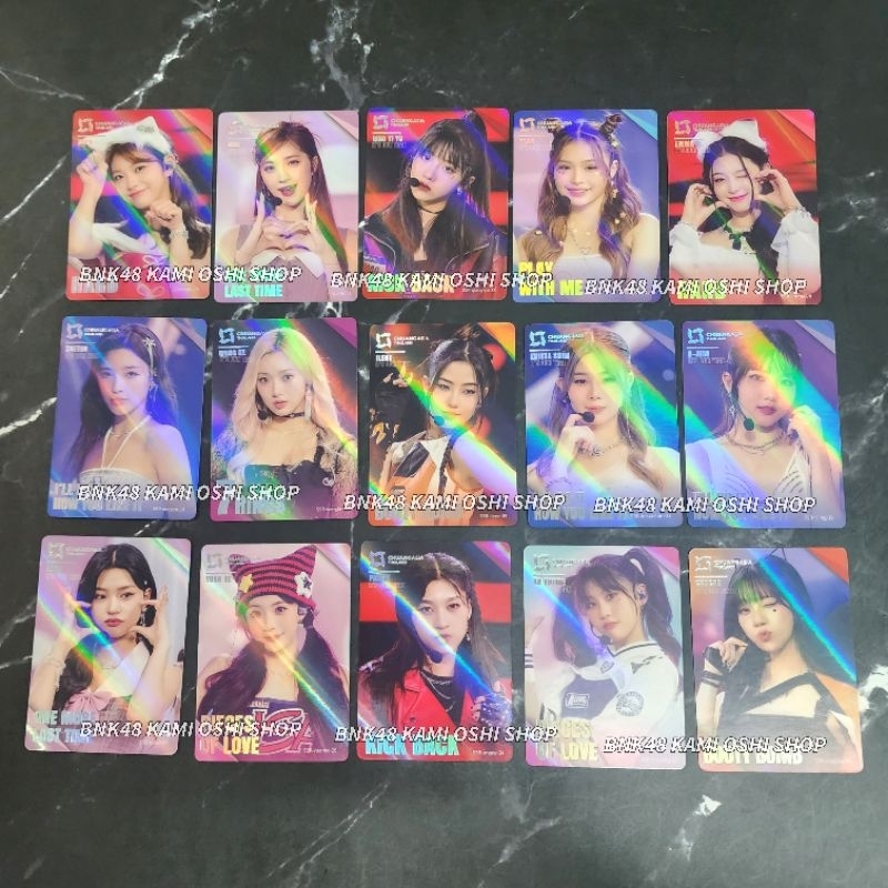 การ์ด SSR Stage [1/2] Chuang Asia card ver2 ( CHUANGAsia Thailand 2024 ) Gen1es