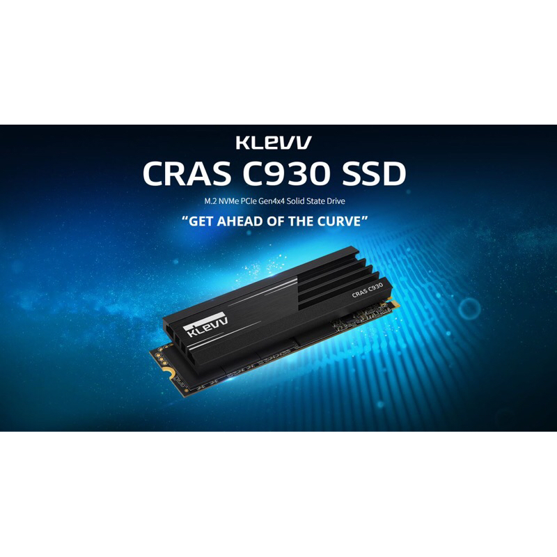 SSD M.2 ราคาถูก  KLEVV CRAS C930 M.2 NVMe PCIe Gen4 1 TB