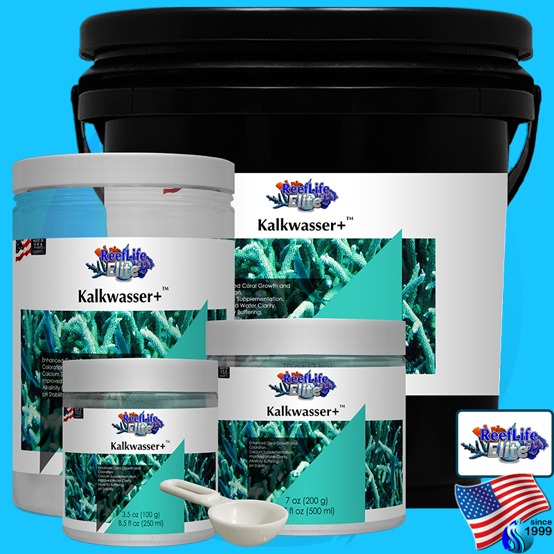 ReefLifeElite Kalkwasser+ 250ml / 500ml / 1000ml / 5liters pro coral Kalk แร่ธาตุแคลเซียม เพิ่ม pH KH สำหรับทะเล petlife
