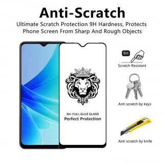 9H Full ฟิล์มกระจก เต็มจอ OPPO A5 A9 2020 A15 A15s A16 A16K A77 A77s A72 A73 A92 F5 F7 F9 F11 F11Pro F15 R15 R15Pro F1s