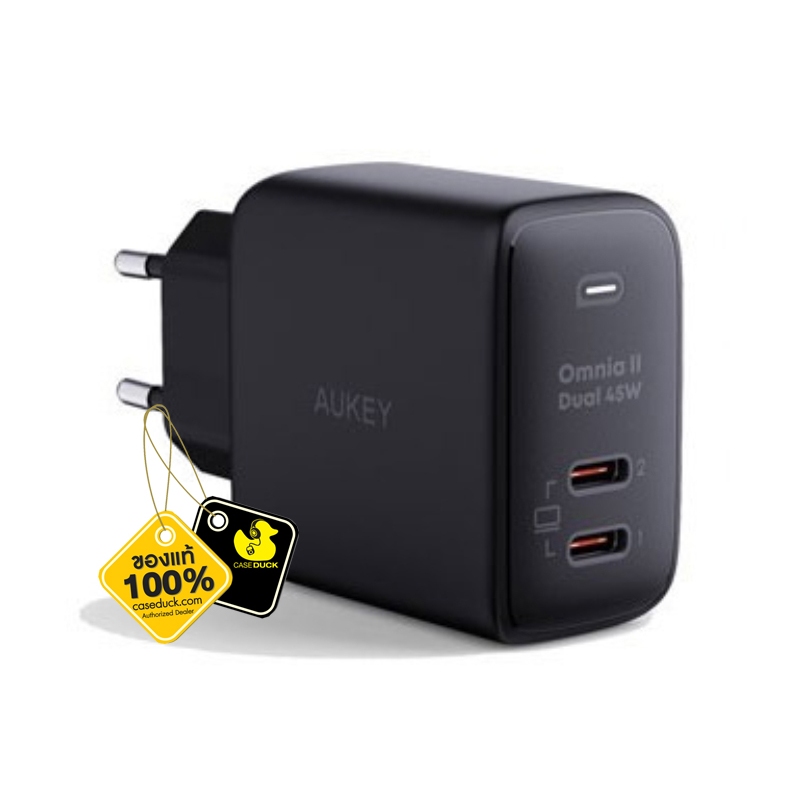 Aukey PA-B4T Omnia II Duo 45w PD Wall Charger