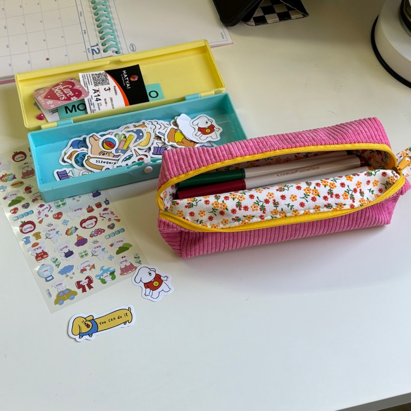 กระเป๋าดินสอลูกฟูก handmade🌟👛