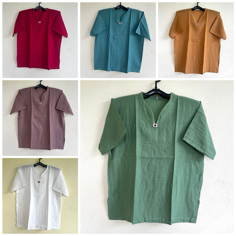 เสื้อผ้าสาลู    แขนสั้น