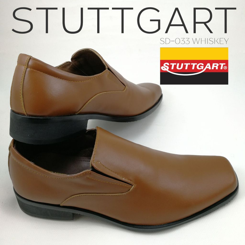 Stuttgart SD-033 รองเท้าหนังแท้ คัชชูใส่ทำงานสำหรับสุภาพบุุรุษ