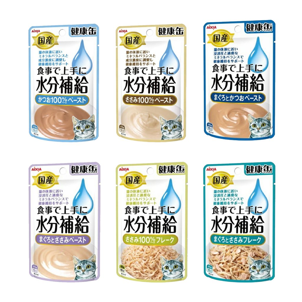 Aixia เคนโกะ แคน วอเตอร์ ไทป์ อาหารแมวเสริมน้ำ