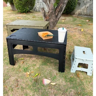 โต๊ะพับอเนกประสงค์ โต๊ะแคมป์ปิ้ง Folding table​ แบบ​B​ ** ความสูง​ 38​ เซนติเมตร **