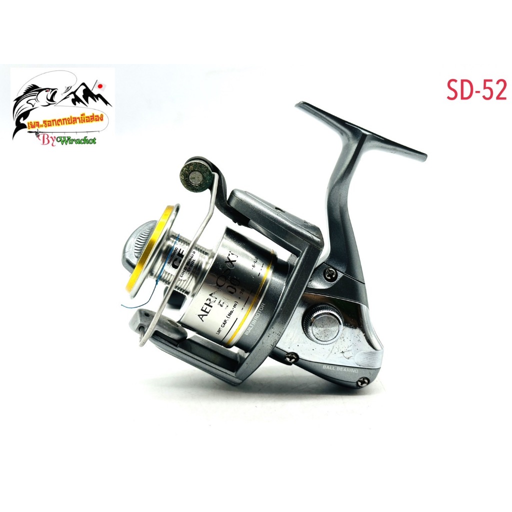 รอกตกปลา มือ2 จากญี่ปุ่น Shimano (ชิมาโน่) Aernos-XT-5000 (SD-52) รอกสปิน รุ่นเก่า โบราณ สไตล์ วินเท