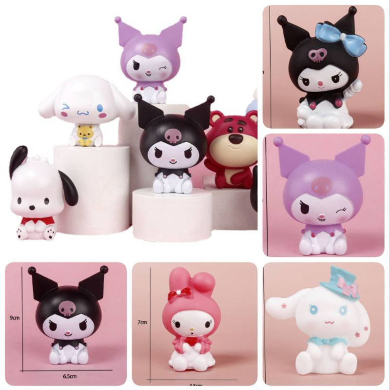 ซื้อ โมเดลแต่งเค้ก คุโรมิ โมเดลซานริโอ้ Sanrio 7-9cm