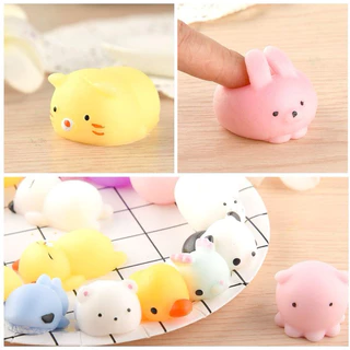 พร้อมส่ง🔥 ของเล่นบีบสกุชชี่ รูปการ์ตูนสัตว์น่ารัก บรรเทาความเครียด ของเล่นนุ่มนิ่ม สุ่มลาย โมนิ