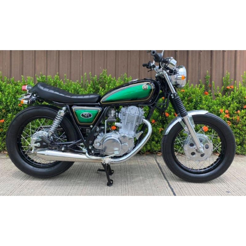 สติ๊กเกอร์ลายถัง yamaha SR 1 ชุด 5 ชิ้นทั้งคัน เป็นสติ๊กเกอร์พิมพ์ระเอียดคมชัด (สีอื่นทักแชท)