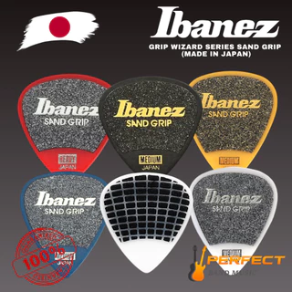 ปิ๊กกีตาร์ Ibanez รุ่น Grip Wizard Series Sand Grip (Made in Japan)