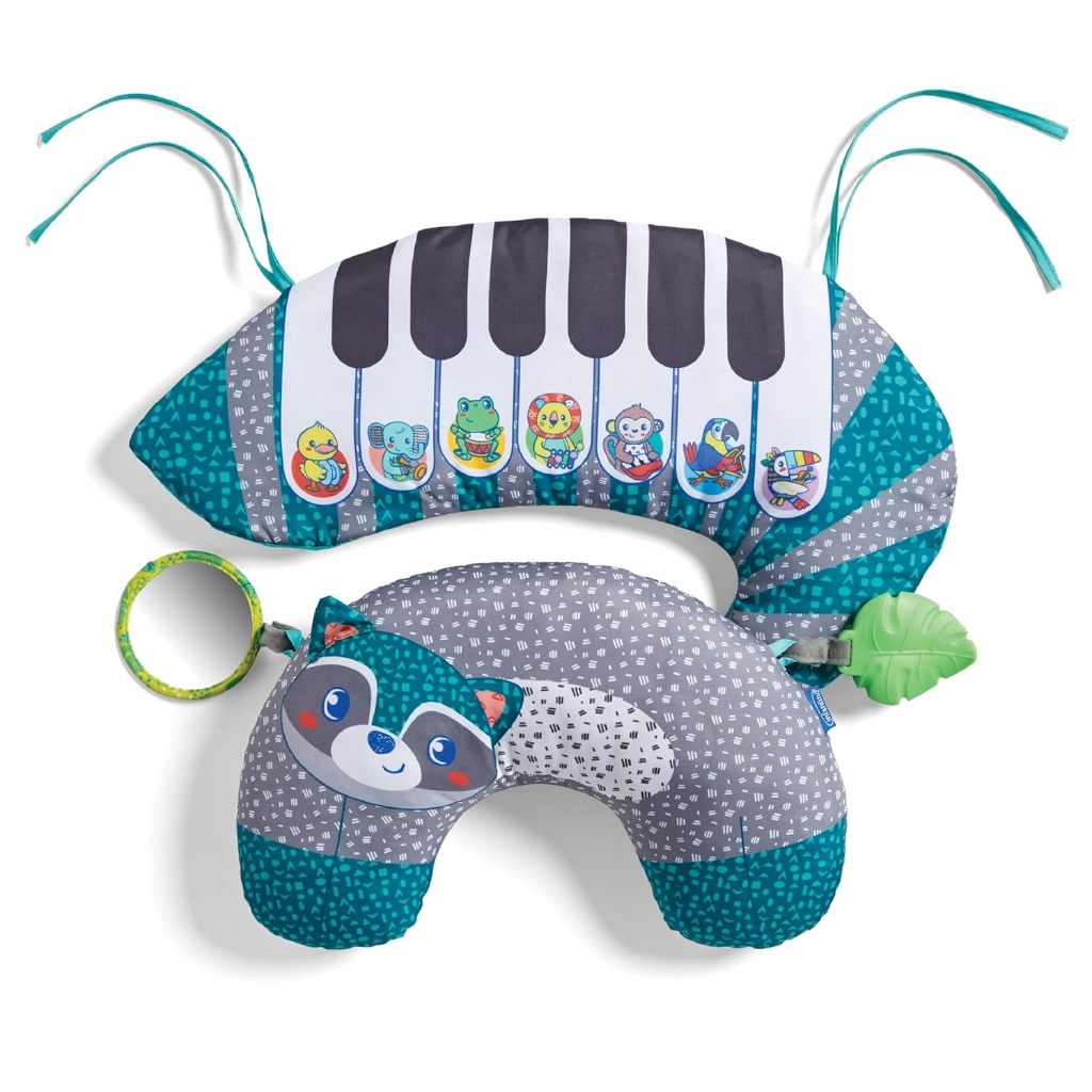 Infantino : Grow With Me 3 in 1 Tummy Time Piano - หมอน 3 in 1 ลายเปียโน