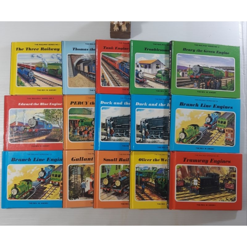 The Railway Series By The Rev. W . Awdry หนังสือภาษาอังกฤษมือสองปกแข็ง
