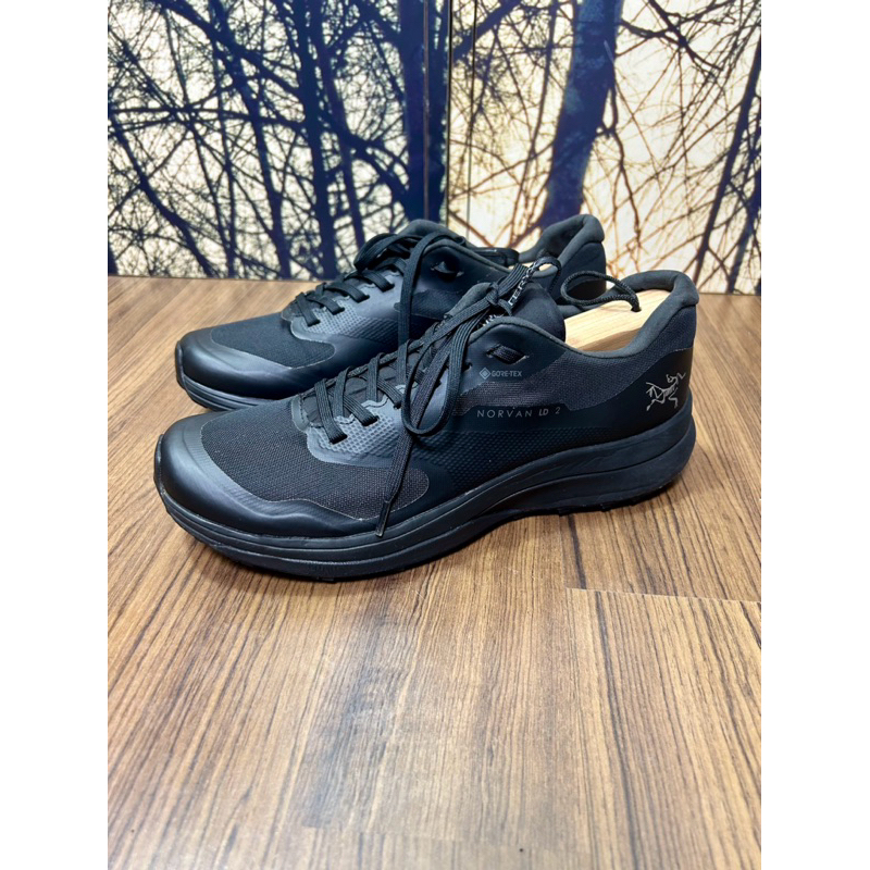 arc’teryx norvan ld2 gortex trail black sneakers