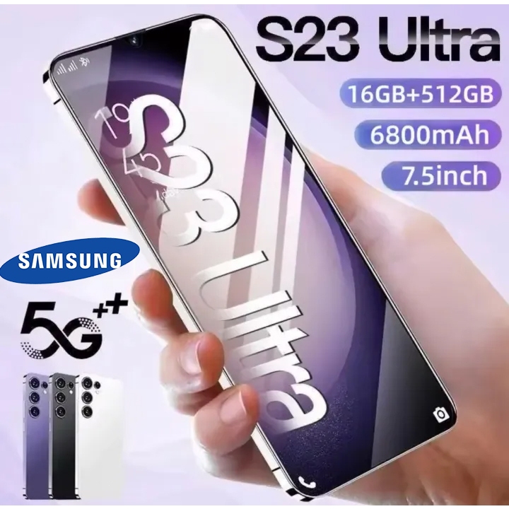โทรศัพท์ โทรศัพท์มือถือ Galaxy S24Ultra Moblie Smartphone 16GB RAM+512GB ROM มือถือจอใหญ่ 6.8นิ้ว เครื่องใหม่ 5G android