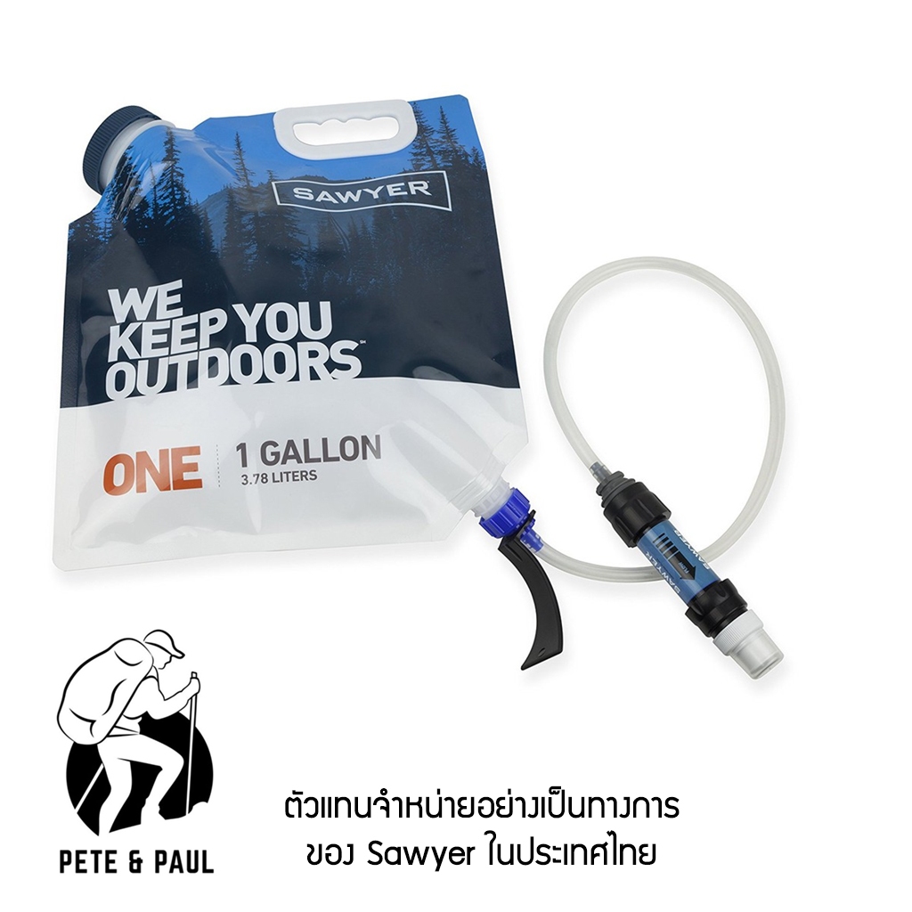 เครื่องกรองน้ำพกพา Sawyer 1-Gallon Gravity System