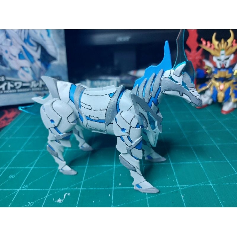 Gunpla SD World hero War Horse แบบเพ้นสีแล้ว