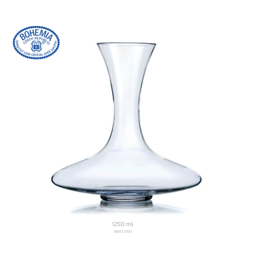 ขวดพักไวน์ Bohemia Crystal Wine Decanter 1250 ml