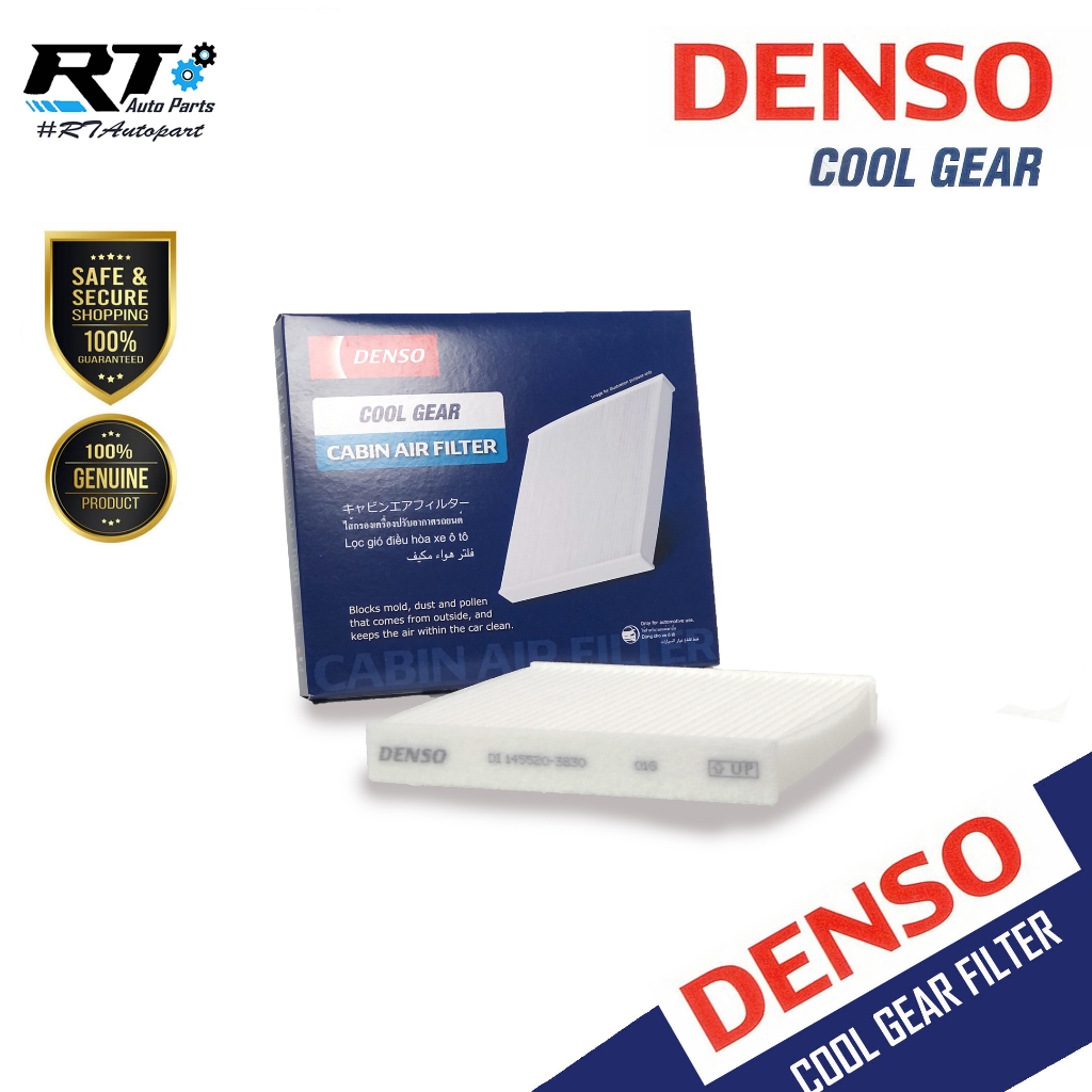 Denso กรองแอร์ Isuzu All New Dmax เครื่อง 2.5 Colorado ปี12-on Dmax BluePower1.9 Mu-X / เด็นโซ่ อีซูซุ / 145520-3830