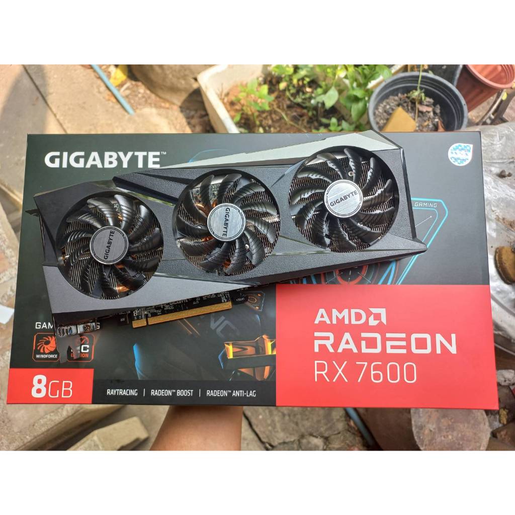 การ์ดจอ RX 7600 8GB GDDR6 , RX7600 8G