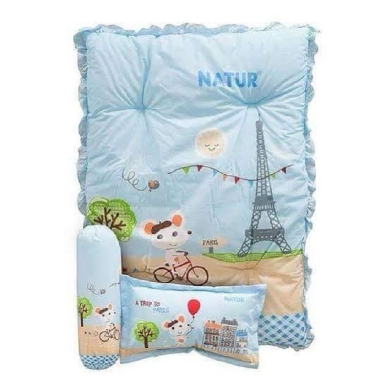 Natur ชุดที่นอนปิคนิก ใยสังเคราะห์ ที่นอนนุ่ม