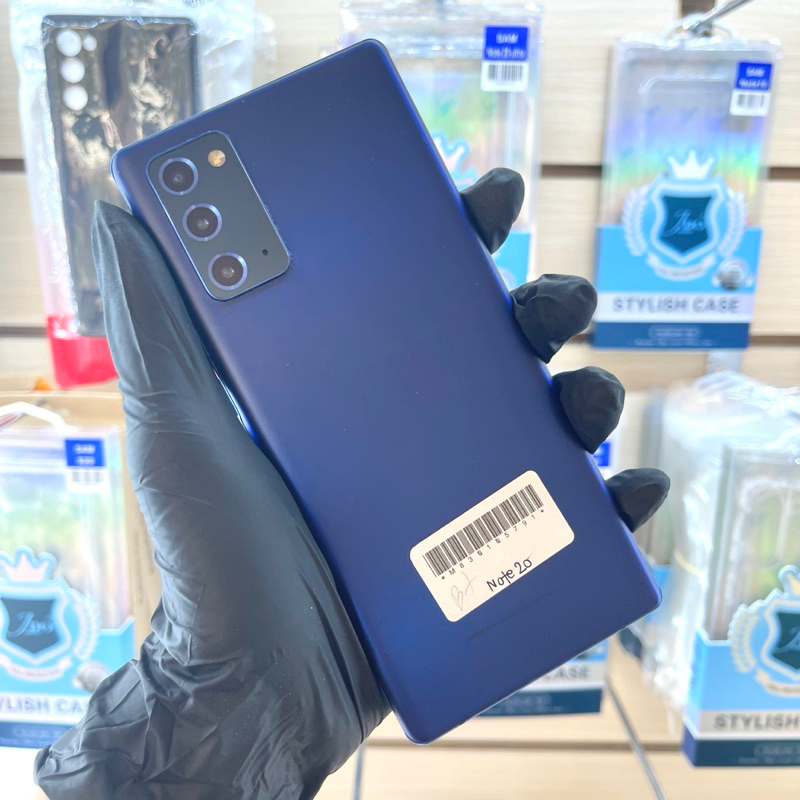 Samsung Note20  8/256 สีน้ำเงิน พร้อมส่ง ประกันสองเดือน พร้อมส่ง ประกันสองเดือน มือสองสภาพดี