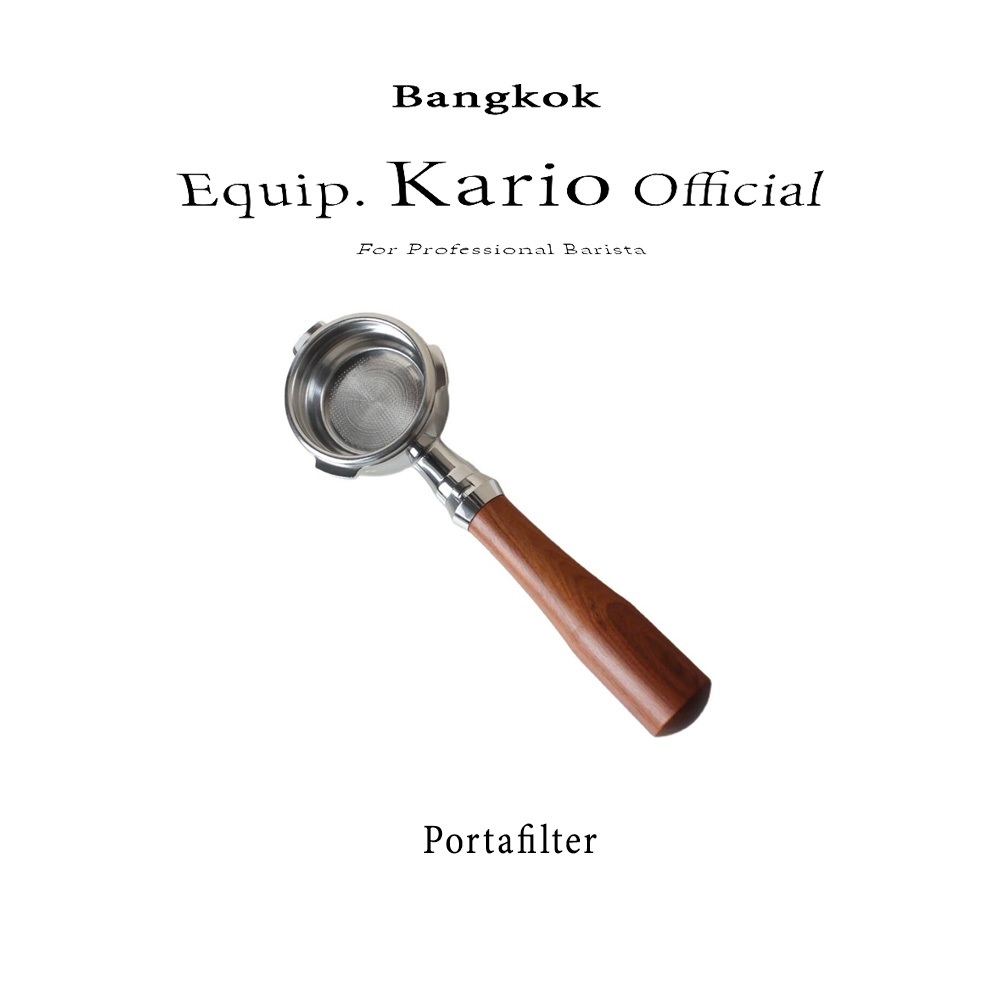 จัดส่งทันที｜ก้านชงกาแฟ ด้ามชงกาแฟ Bottomless Portafilter stainless 304 58mm E61 สองหู ด้ามชงกาแฟ หัวชงกาแฟ